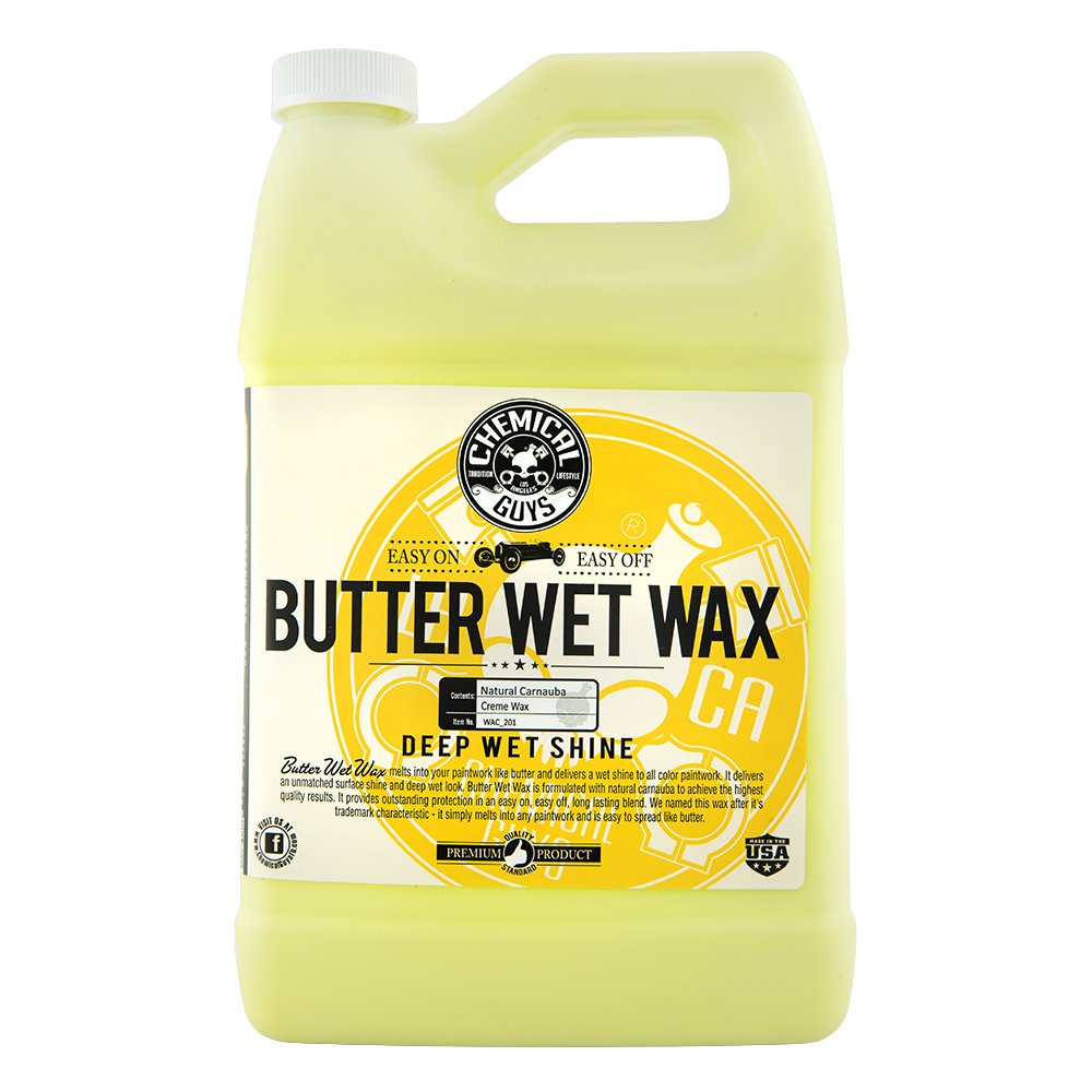 Chemical Guys gallon bottle front view showing product and brand