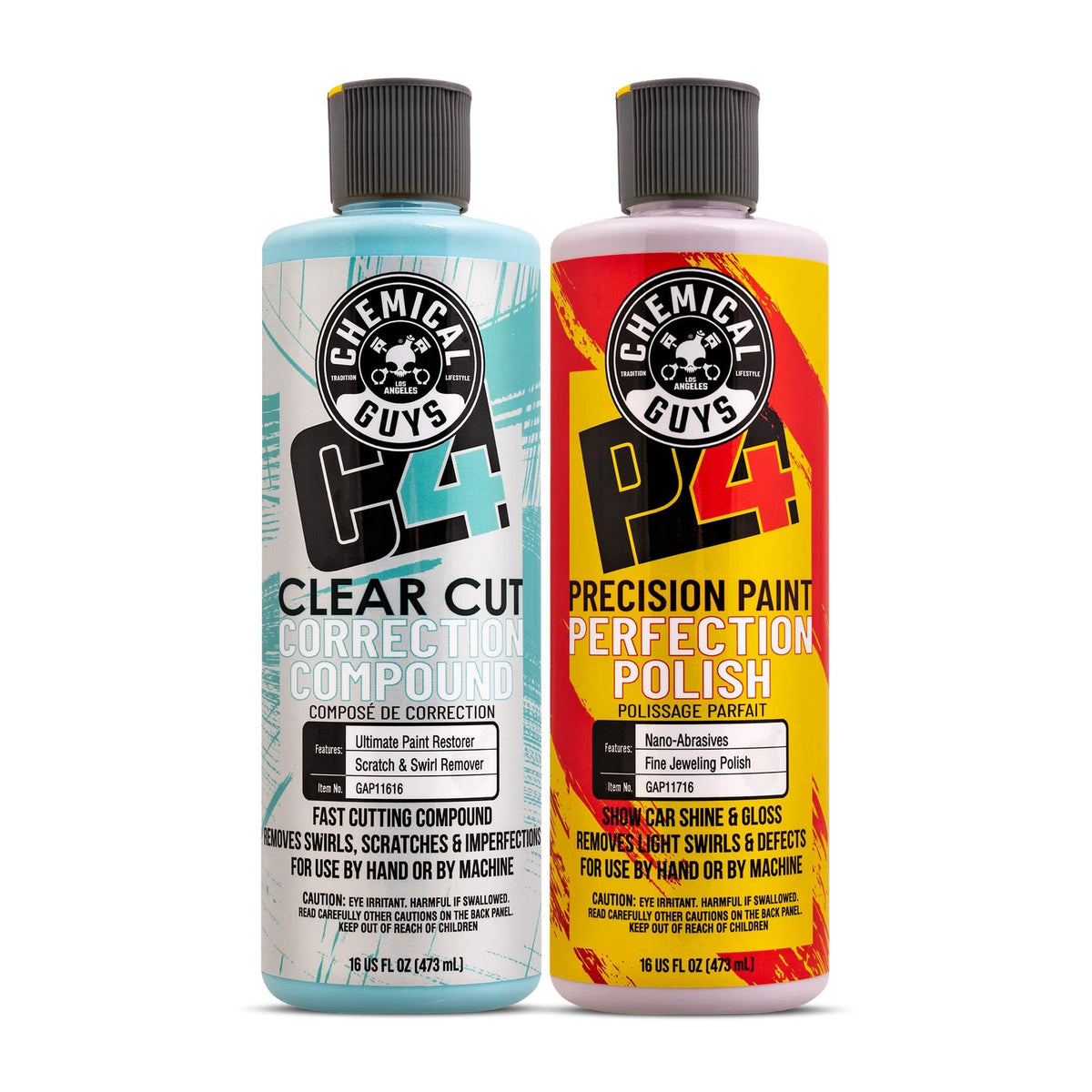 Chemical Guys front packaging showing kit contents and professional correction