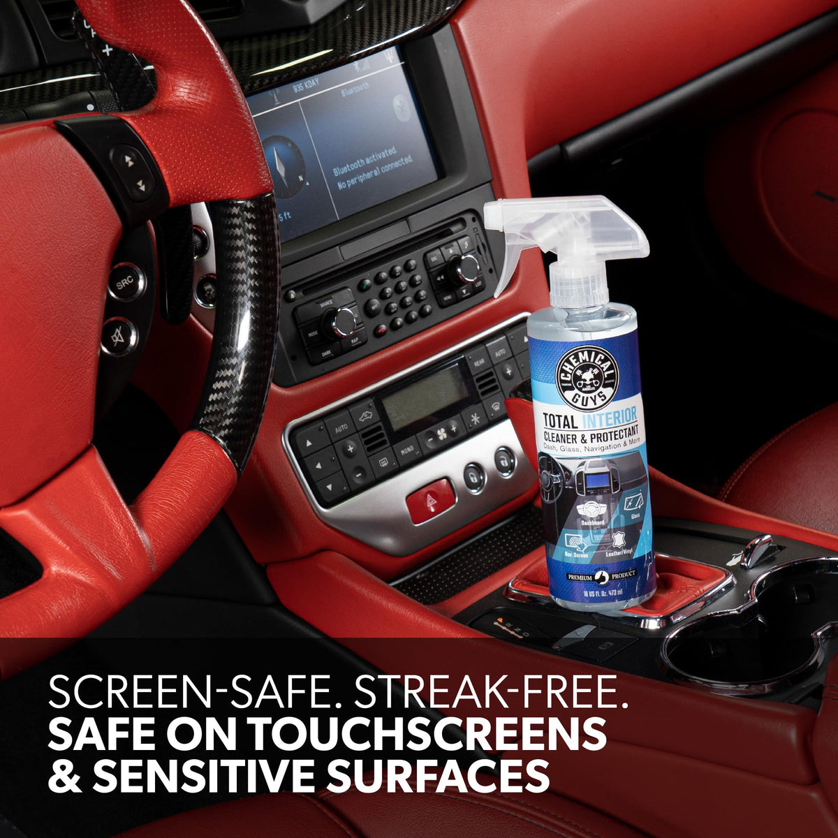 Chemical Guys cleaning carpet fabric spot treatment lifting stains and refreshing fibers benefit