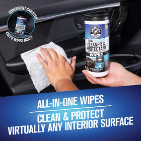 Chemical Guys close-up wipe texture highlighting strong absorbency and softness