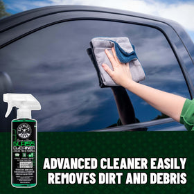 Chemical Guys close-up spray pattern releasing even mist for fast dirt removal