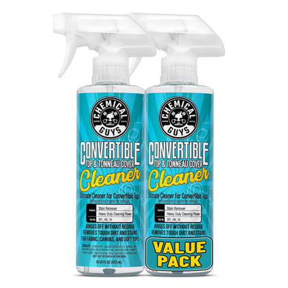 Chemical Guys front label showing cleaner bottle and volume, clearly readable