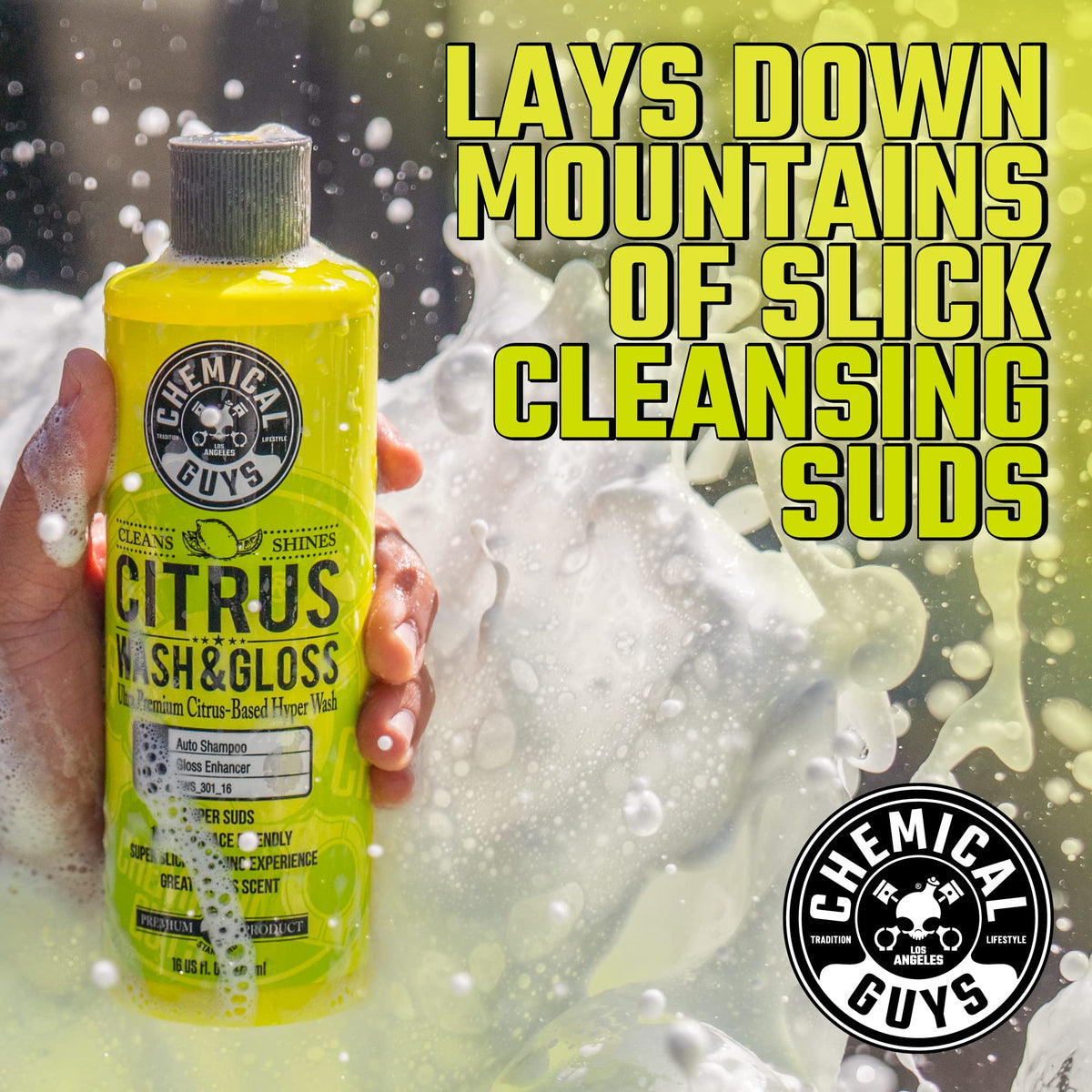 Chemical Guys Cyclone Dirt Trap close-up trapping grit to prevent swirl marks