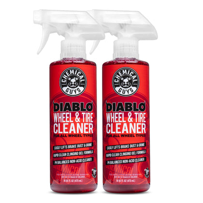 Chemical Guys Diablo front packaging showing two 16 oz bottles and label benefit