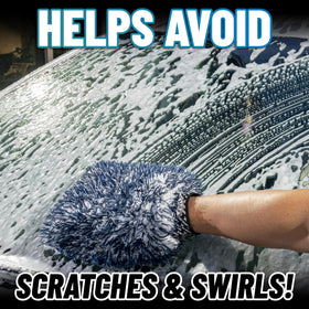 Chemical Guys Dually used with foam cannon demonstrating suds retention