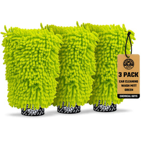 Chemical Guys Dually front view showing plush chenille for safer washing