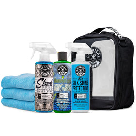 Chemical Guys front packaging showing full kit and organization benefit