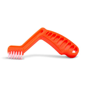 Chemical Guys brush front view showing ergonomic handle and durable bristles for easy cleaning
