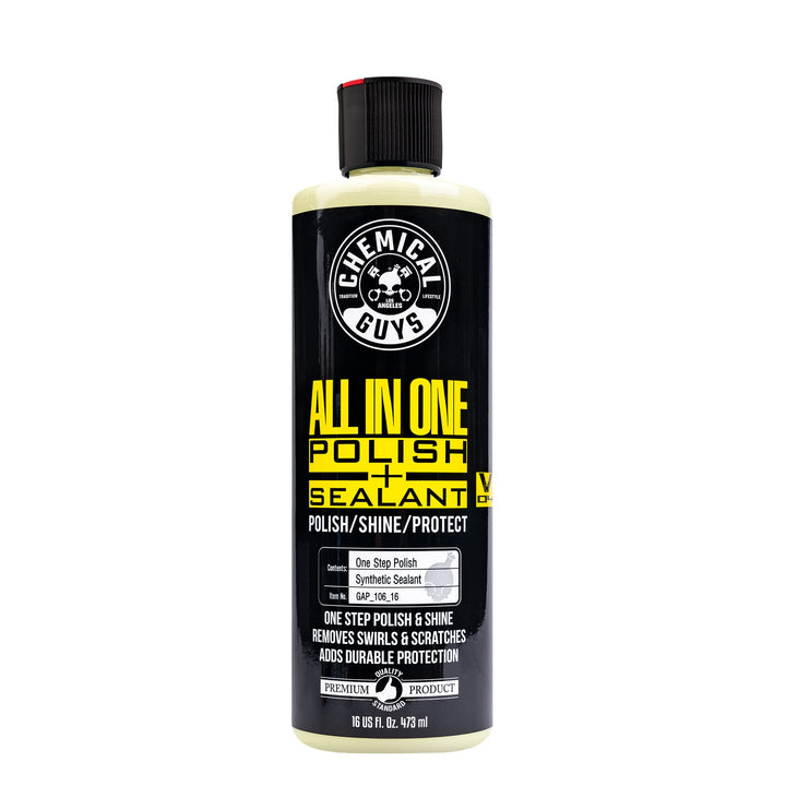 Chemical Guys front bottle shot showing label and convenient size for detailers