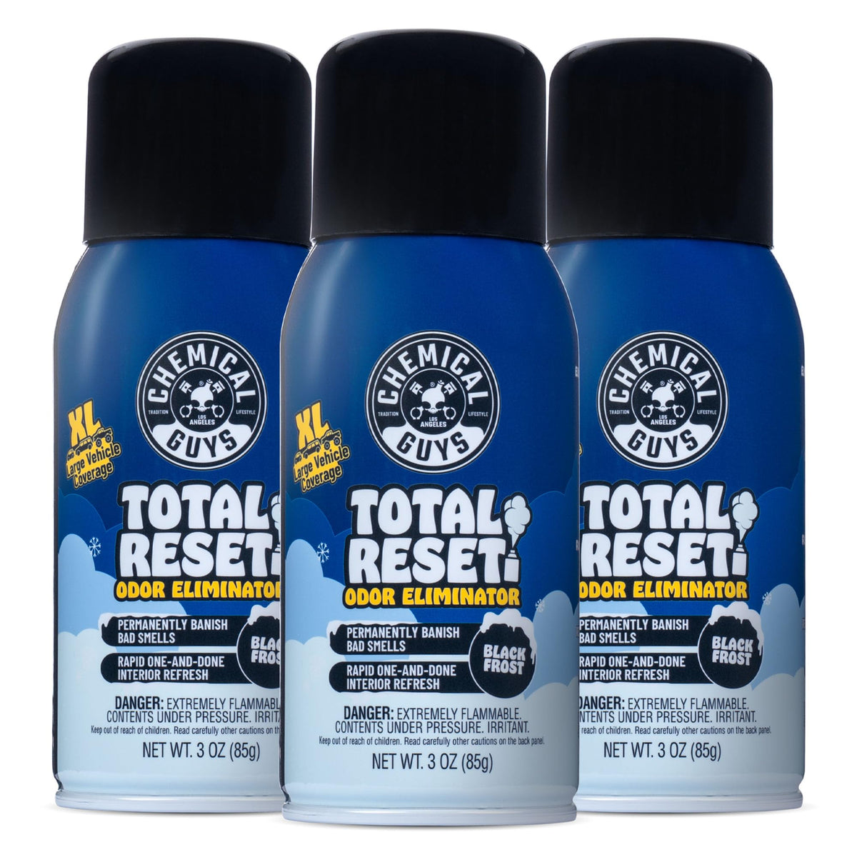 Chemical Guys front-facing can showing product design and easy single-use activation