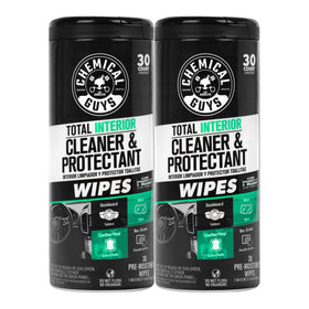 Chemical Guys front canister showing branding and compact packaging benefit