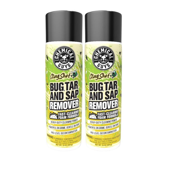 Chemical Guys front packaging two-can pack showing product benefits