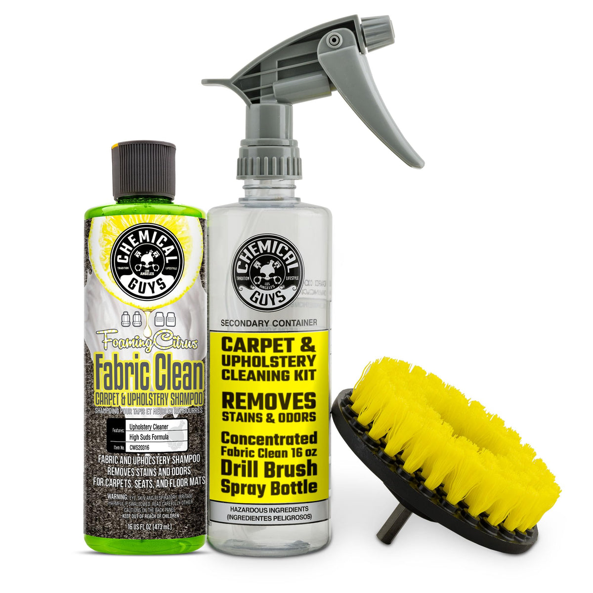 Chemical Guys front packaging showing citrus foam for visible cleaning power