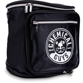 Chemical Guys front view of bag showing compact design and secure carry
