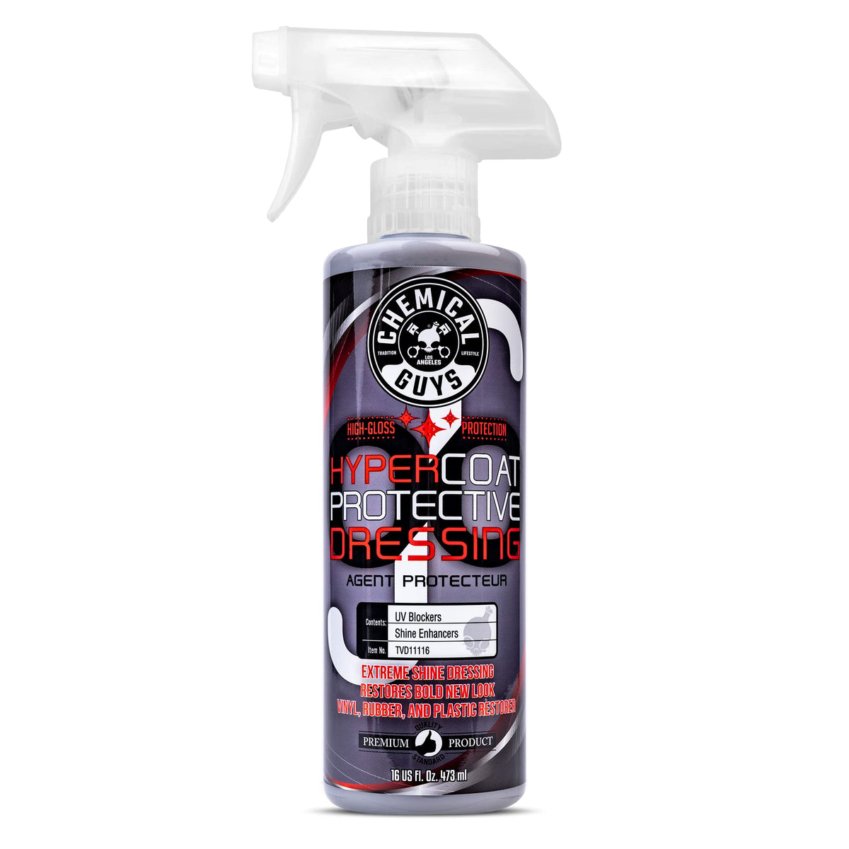 Chemical Guys G6 front label showing 16 oz bottle and product name for clarity