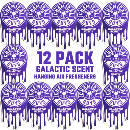 Chemical Guys front packaging showing 12-pack and vibrant scent benefit