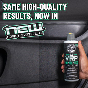 Chemical Guys hanging fresheners arranged in car interior providing steady fragrance