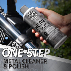 Chemical Guys polish texture on applicator displaying smooth cutting action