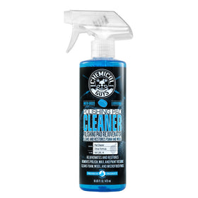 Chemical Guys pads and polisher in a detailing bay showing efficient workflow benefit