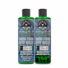Chemical Guys front label showing product name and size for easy identification