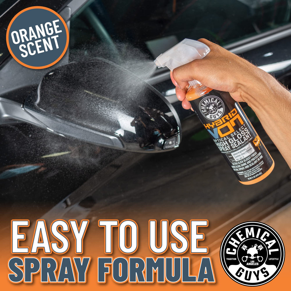 Chemical Guys Hybrid V7 close-up of liquid texture and bonding polymers for protection