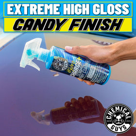 Chemical Guys HydroCharge close-up showing high-gloss reflective finish