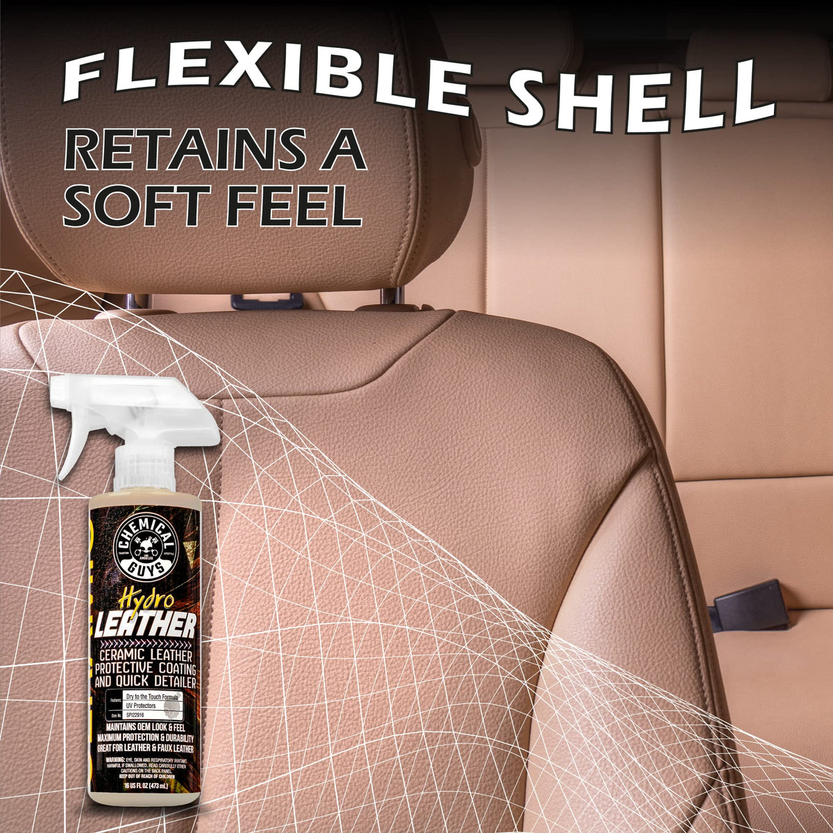 Chemical Guys used on RV interior seat highlighting all-vehicle compatibility