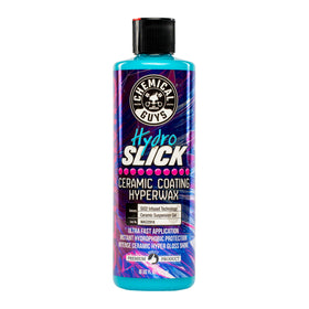 Chemical Guys Hydroslick front label showing product and clean branding for recognition and trust