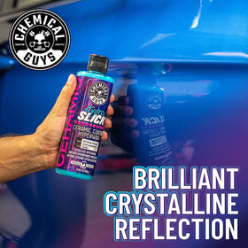 Chemical Guys HydroSlick gel texture close-up highlighting smooth spreadability