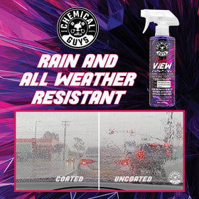 Chemical Guys HydroView causing water beading on glass to improve visibility