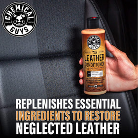 Chemical Guys in use cleaning dashboard with microfiber showing streak-free finish