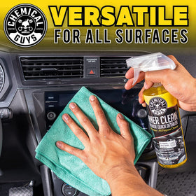 Chemical Guys used on steering wheel for improved grip and cleanliness