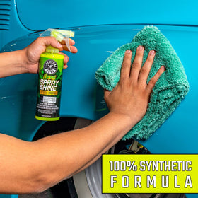 Chemical Guys spray nozzle ready to mist for fast, streak-free application benefit
