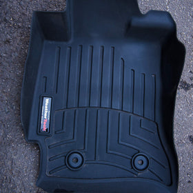 Chemical Guys Mat ReNew label and mats displayed to show safe, silicone-free protection