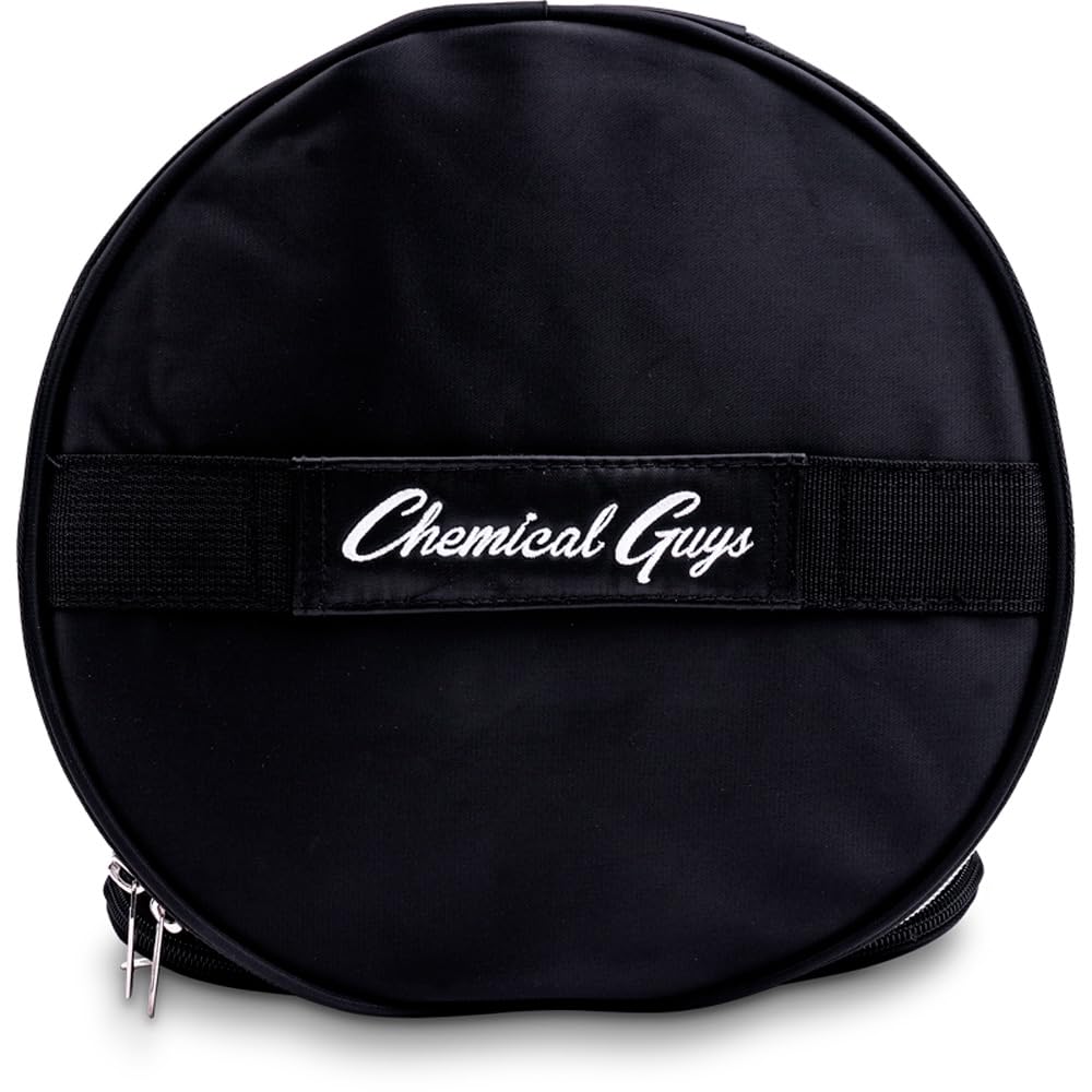 Chemical Guys close-up of metal zipper demonstrating durability and smooth access