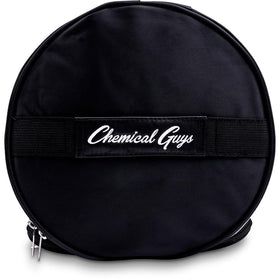 Chemical Guys close-up of metal zipper demonstrating durability and smooth access