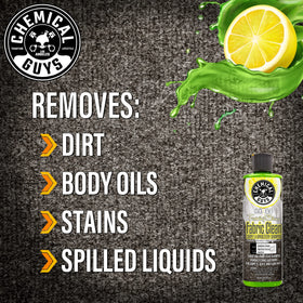 Chemical Guys microfiber towel blotting foam leaving fabric soft and fast-drying