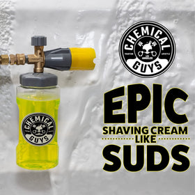 Chemical Guys nozzle adjustment detail allows precise spray control