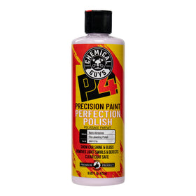 Chemical Guys P4 front bottle showing product and clear benefits