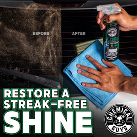 Chemical Guys drying towel plush texture for streak-free water removal