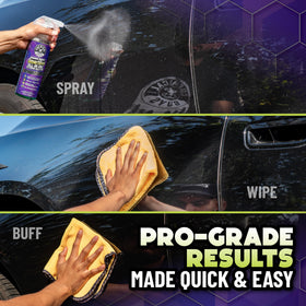 Chemical Guys trigger nozzle close-up highlighting ergonomic spray control