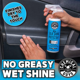 Chemical Guys-treated plastic trim restored to original look and feel