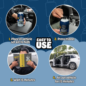 Chemical Guys can next to common objects showing 3 oz scale and coverage