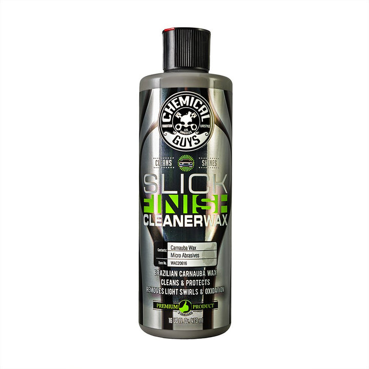 Chemical Guys bottle front packaging showing product and benefit of gloss