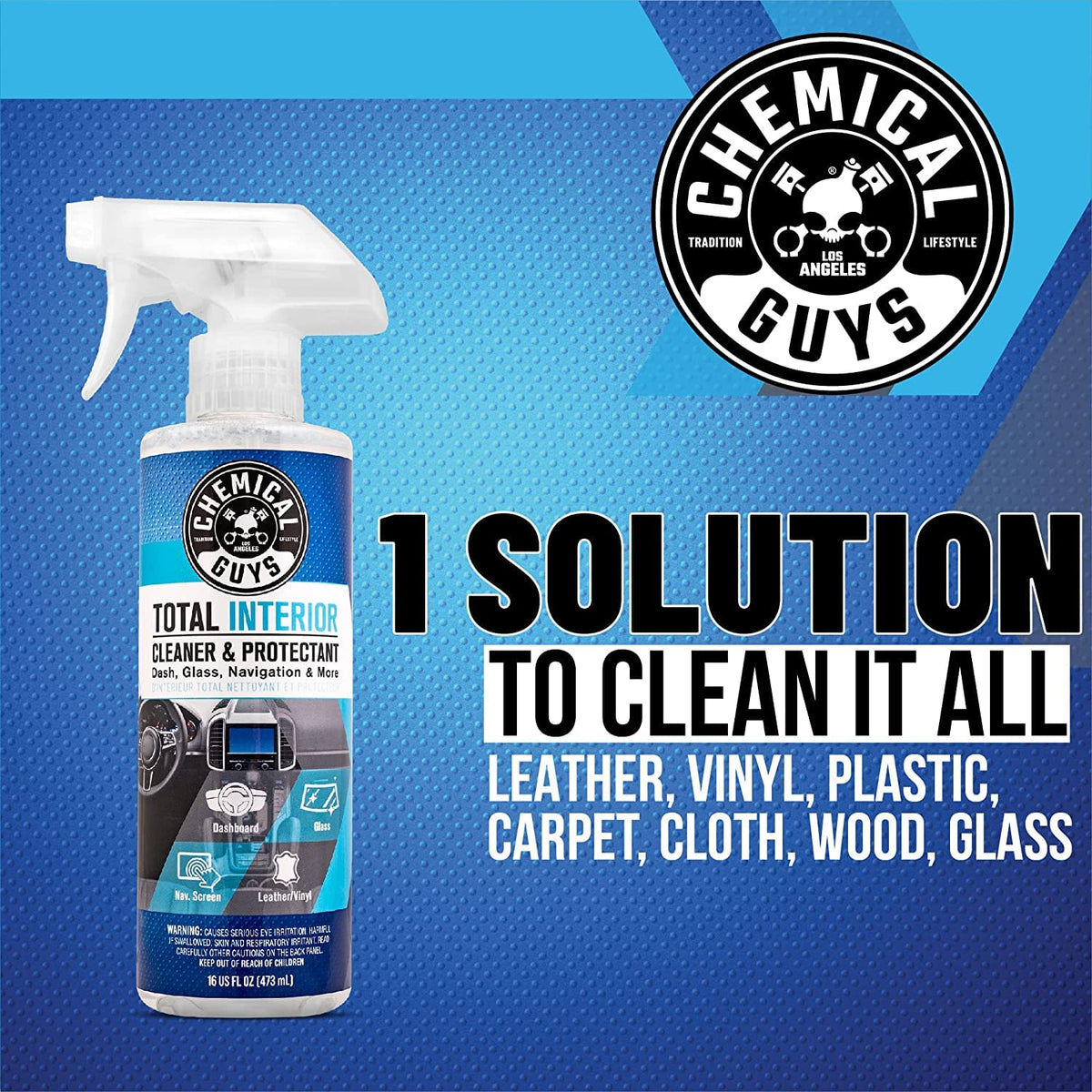 Chemical Guys spray nozzle close-up, precise mist for safe application