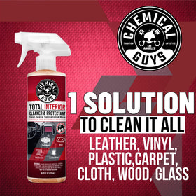 Chemical Guys spray nozzle close-up demonstrating easy, controlled application