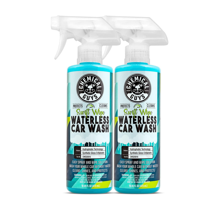 Chemical Guys front label showing product name and size for quick ID and benefit