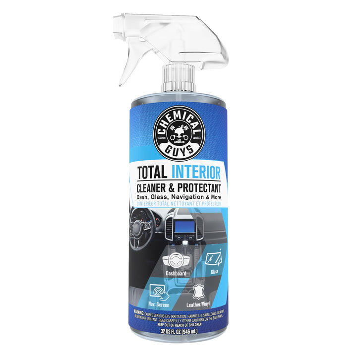 Chemical Guys front packaging showing 32 oz bottle and product branding, clear use benefit