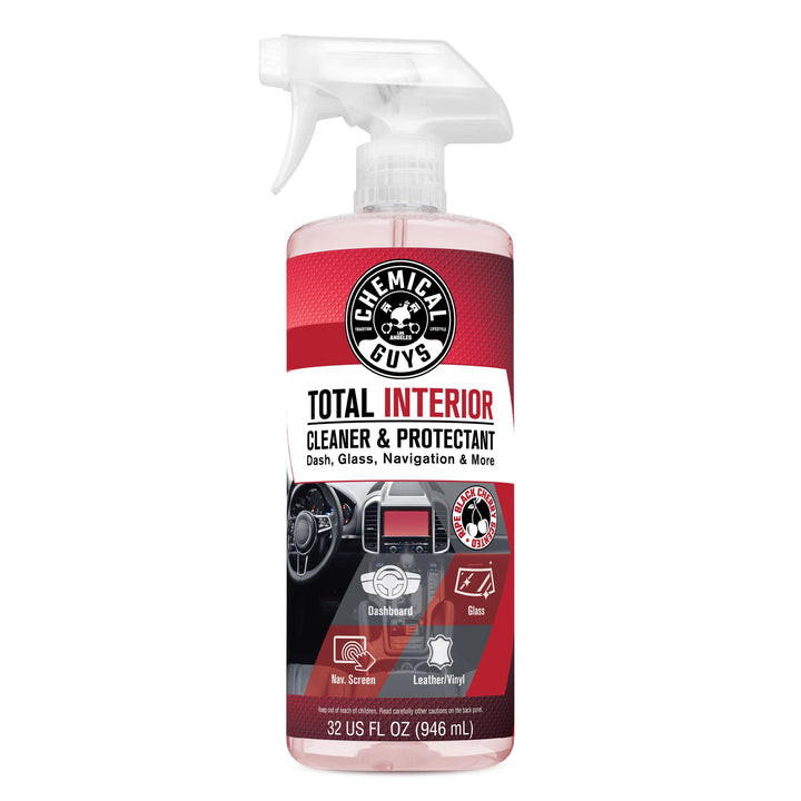 Chemical Guys front label showing product name and scent for quick ID and trust