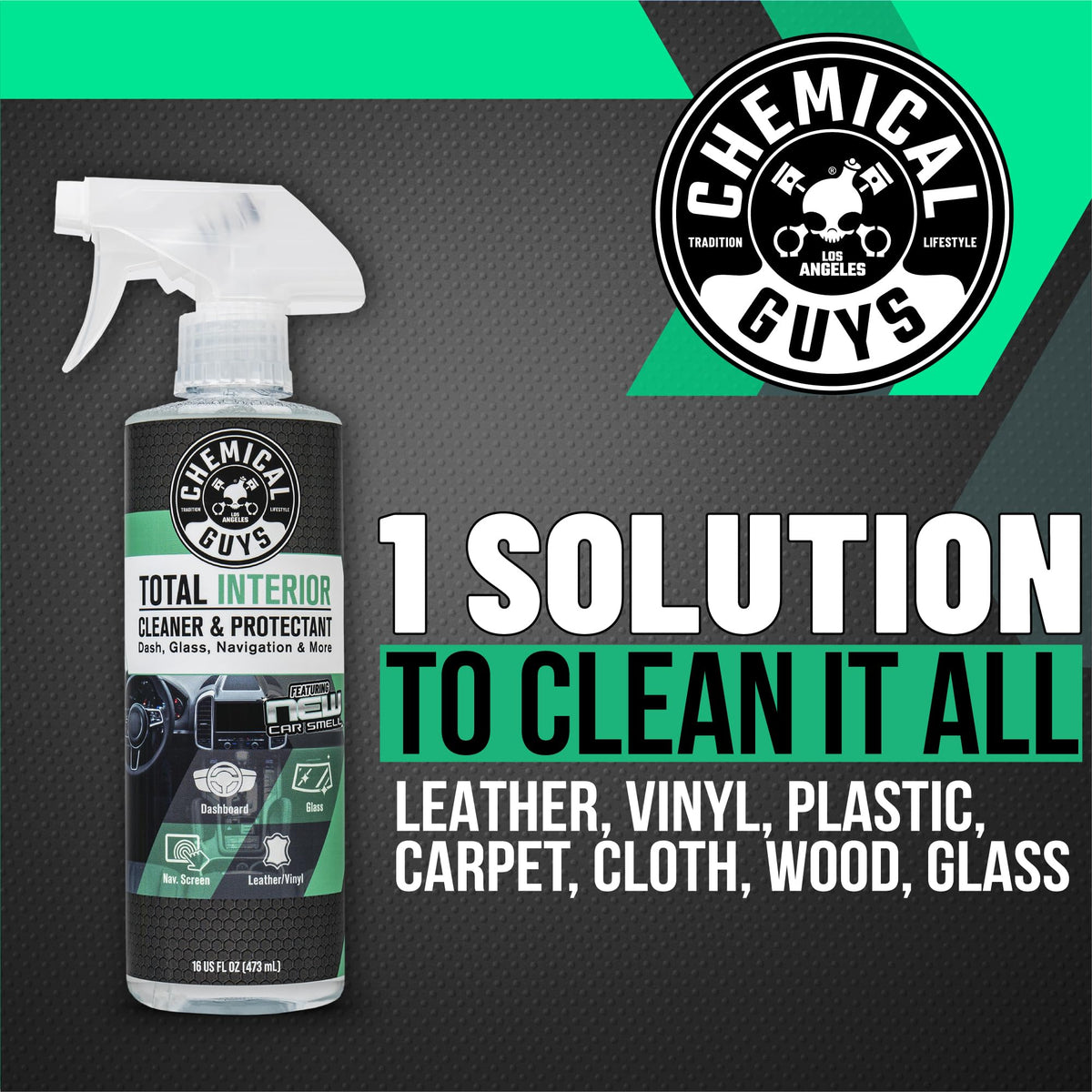 Chemical Guys texture of formula on microfiber showing streak‑free finish benefit